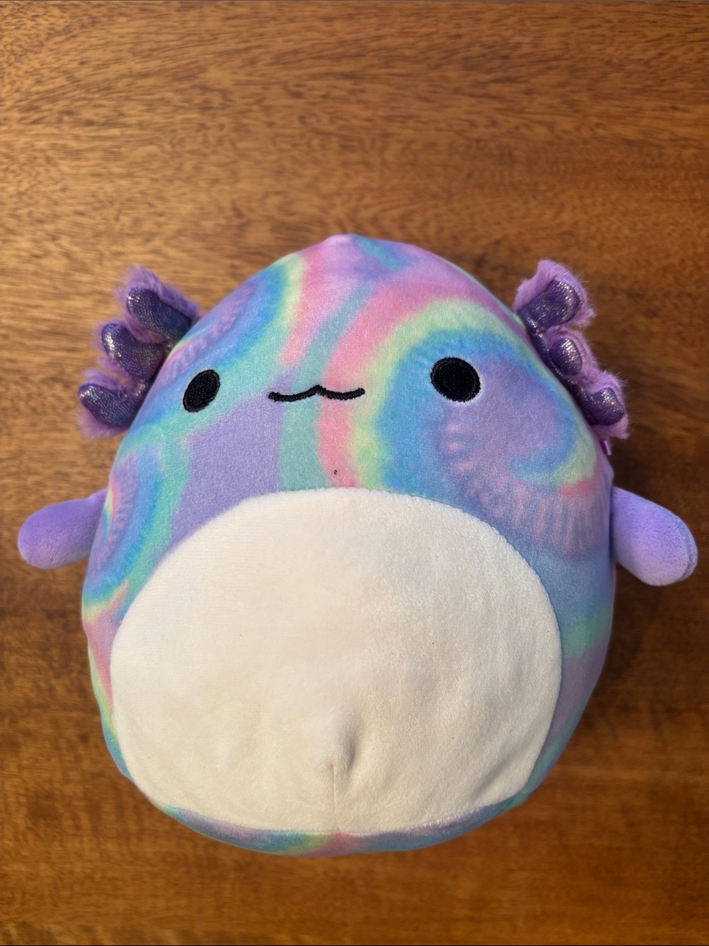 Squishmallows Multicolor Pastel Axolotl Plush (Purple, Pink, Blue, Green, White)